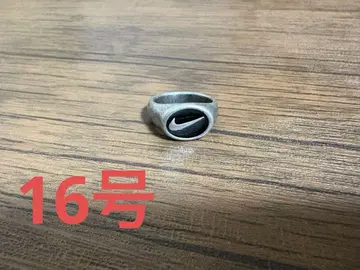 Nike 실버 반지 로고 빈티지풍