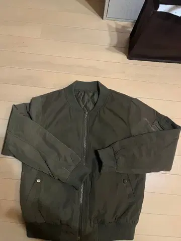 올리브 그린 여성용 MA-1 자켓