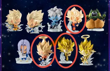 드래곤볼 초전사 피규어 9 3개 세트