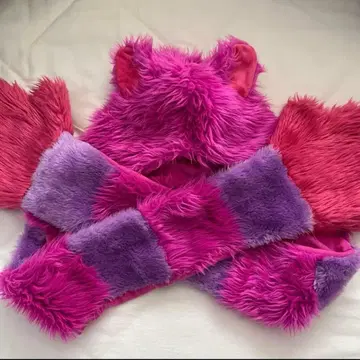 체셔 고양이 팬캡 머플러