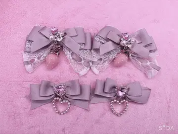 LIZLISA 리즈리사 헤어 액세서리 핑크 스트로베리