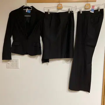 취업 정장 3세트 자켓, 팬츠, 스커트 블랙 수트 컴퍼니