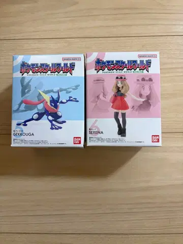 포켓몬 스케일 월드 카로스 지방 게코우가 세레나 피규어
