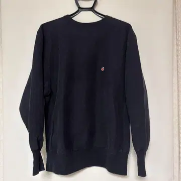 90's 챔피온 리버스 위브 블랙 눈 있음 XL 구제 의류 빈티지