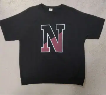 넘버나인 N 로고 프린트 반팔 크루넥 맨투맨