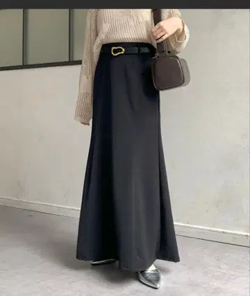 thevon I 라인 머메이드 스커트