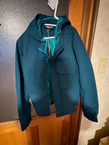 Patagonia 다크 틸 마운틴 후드티 S