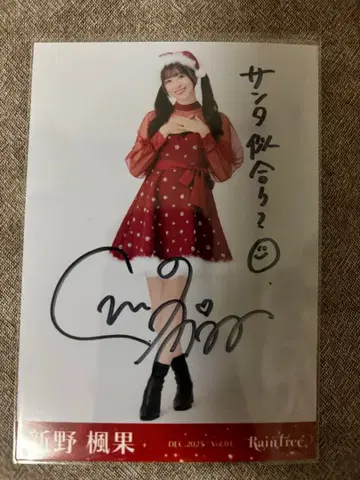 신노 후우카 RainTree 레인 트리 크리스마스 코디 생 직필 히키