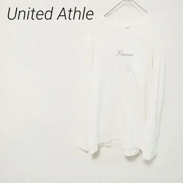 United Athle 화이트 긴팔 티셔츠 Veritas2023