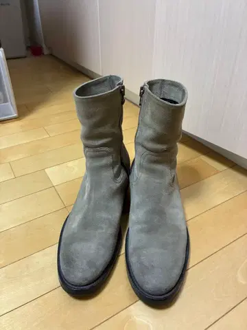 [ BUTTERO ] B825 사이드 지퍼 부츠 스웨이드 41 상자 없음