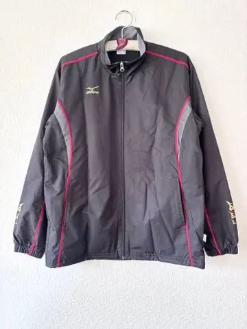 미즈노 윈드 브레이커 남성용 L 블랙