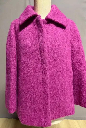 Yuki Torii [ 새상품 ] 울 핑크 코트 사이즈 38