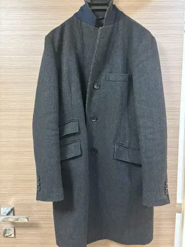 다크 그레이 체스터 코트