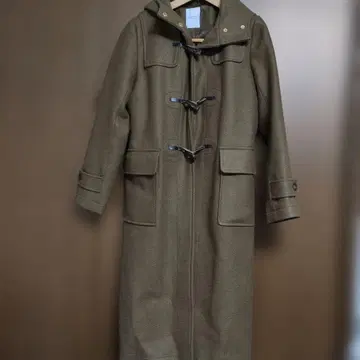 로즈버드 더플 코트 카키