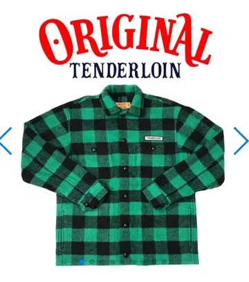텐더 로인 버팔로 체크 자켓 s