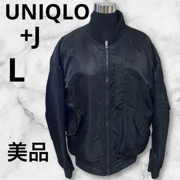 UNIQLO 유니클로 질 샌더 콜라보 하이브리드 다운 MA-1 L