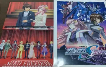 건담 SEED FREEDOM 쇼핑백 미니 클리어 파일