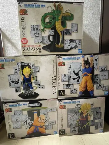 제일복권 드래곤볼 피규어 세미컴프 세트 피콜로 외 5체
