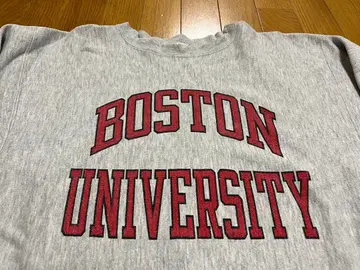 80's reverse weave BOSTON UNIVERSITY 챔피언