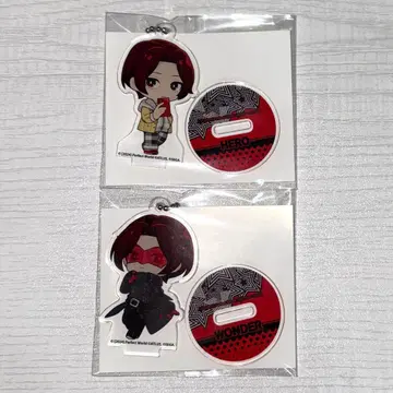 페르소나 X 아크릴 스탠드 키링 원더