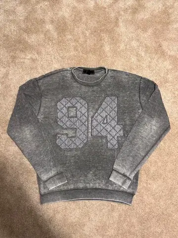 맨투맨 트레이닝복 남성용 워시 가공