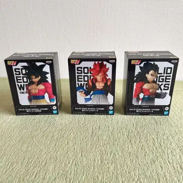 드래곤볼 GT 출진 초사이어인 4 오지터 손오공 베지터 3개 세트