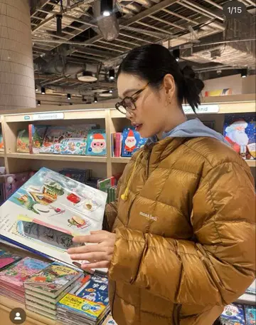 mont-bell 브라운 라이트 다운 자켓 800 필파워