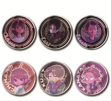 밀키 웨이 캔뱃지 메탈 배지 A판 치하루 카트 카나타