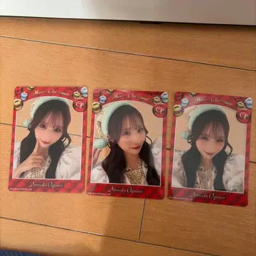 오가와 나나코 클리어 트레이딩 카드