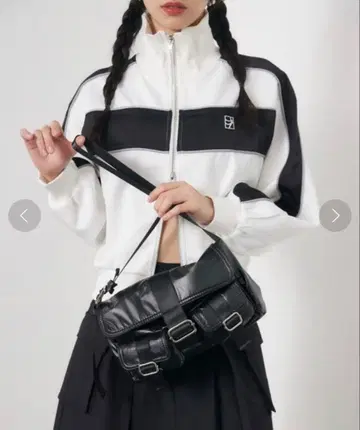 ENVYM 나일론 포켓 미니 백