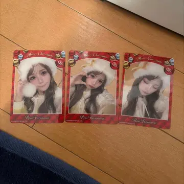 후루사와 리사 클리어 트레이딩 카드