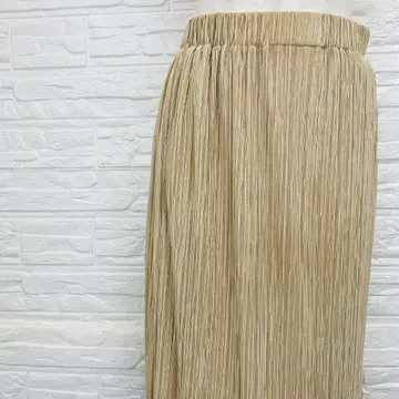 리브 드와 스커트 롱 플리츠 M 엘레강트 [2636-39]