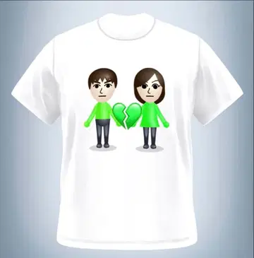 Mii 티셔츠 3ds wiiu wii y2k