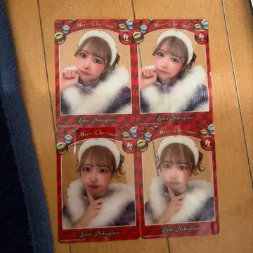 나카가와 루카 클리어 트레이딩 카드