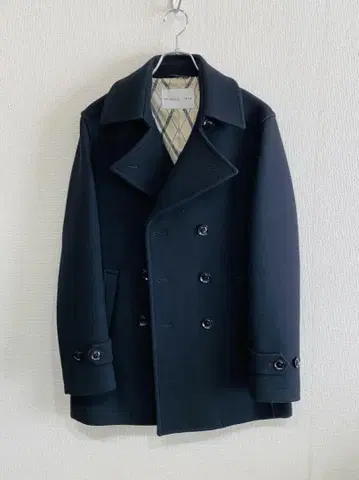 [ 미사용 새상품급 ] 캐시미어 울 피 코트