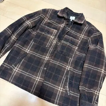 H&M 체크 무늬 아우터 L 사이즈