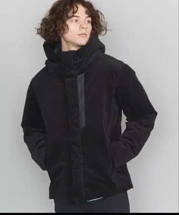 BEAUTY&YOUTH XL 코듀로이 다운 자켓