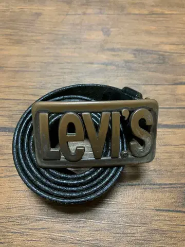 Levi's 블랙 로고 벨트 vintage 빈티지