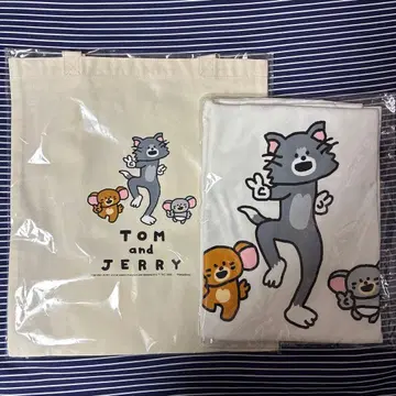 톰과 제리 happy 복권 B상 콜라보 T셔츠 C상 토트백