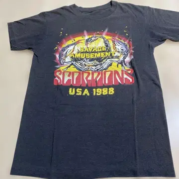 80s 빈티지 Scorpions 티셔츠