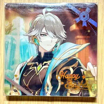 원신 알하이탐 운명의 날 아크릴 두꺼운 코스터 아크릴 블록