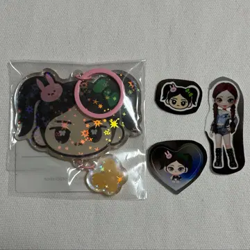 aespa supermates 닝닝 아크릴 키링 스티커