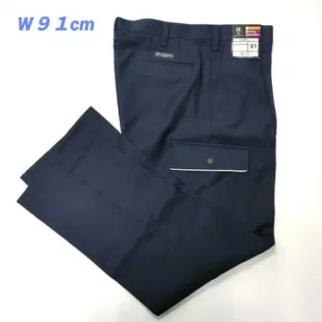 작업옷 슬랙스 카고 팬츠 KURODARUMA W91cm 새상품 미개봉