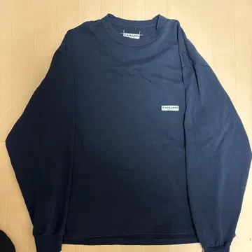 CAHLUMN 긴팔 론T L 네이비