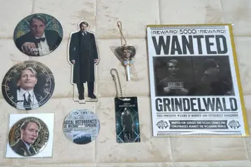 겔라트 그린델왈드 마츠 미켈센 굿즈 세트