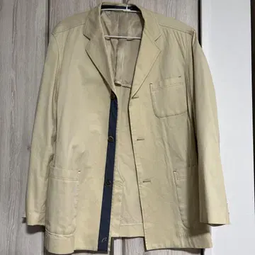 베이지 테일러드 자켓