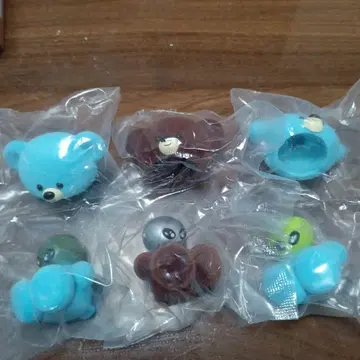 키구루미안 마스코트 피규어 3종 시크릿 포함