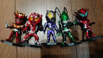 제일복권 가면라이더 SD 피규어 5체 세트