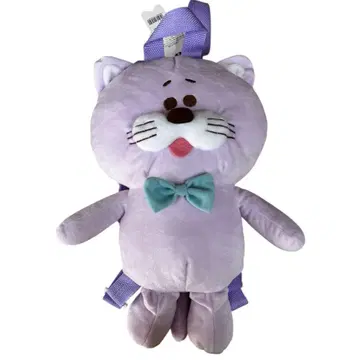 SWIMMER 고양이 백팩형 봉제 인형