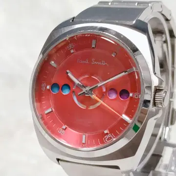 [ 인기 모델 ] Paul Smith 파이브 아이즈 호리즌탈 레드